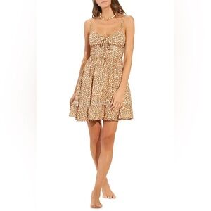 Maaji Radiant Meadow Floral Dress- Pink and Yellow